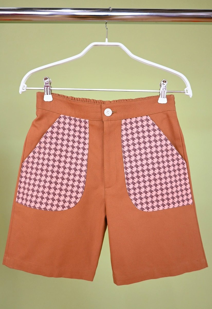 "Beetletooth" Shorts - Caramel